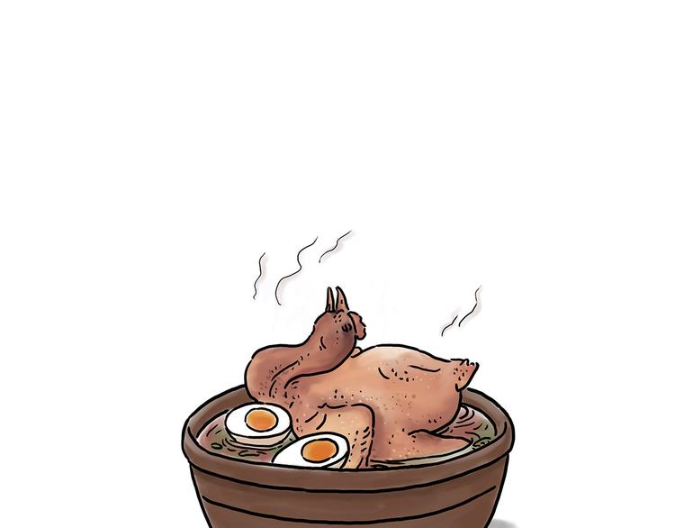 慧心一笑漫画,猴的新年1图