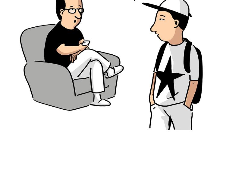 慧心一笑漫画,第183话 趁年轻，多蹦跶2图