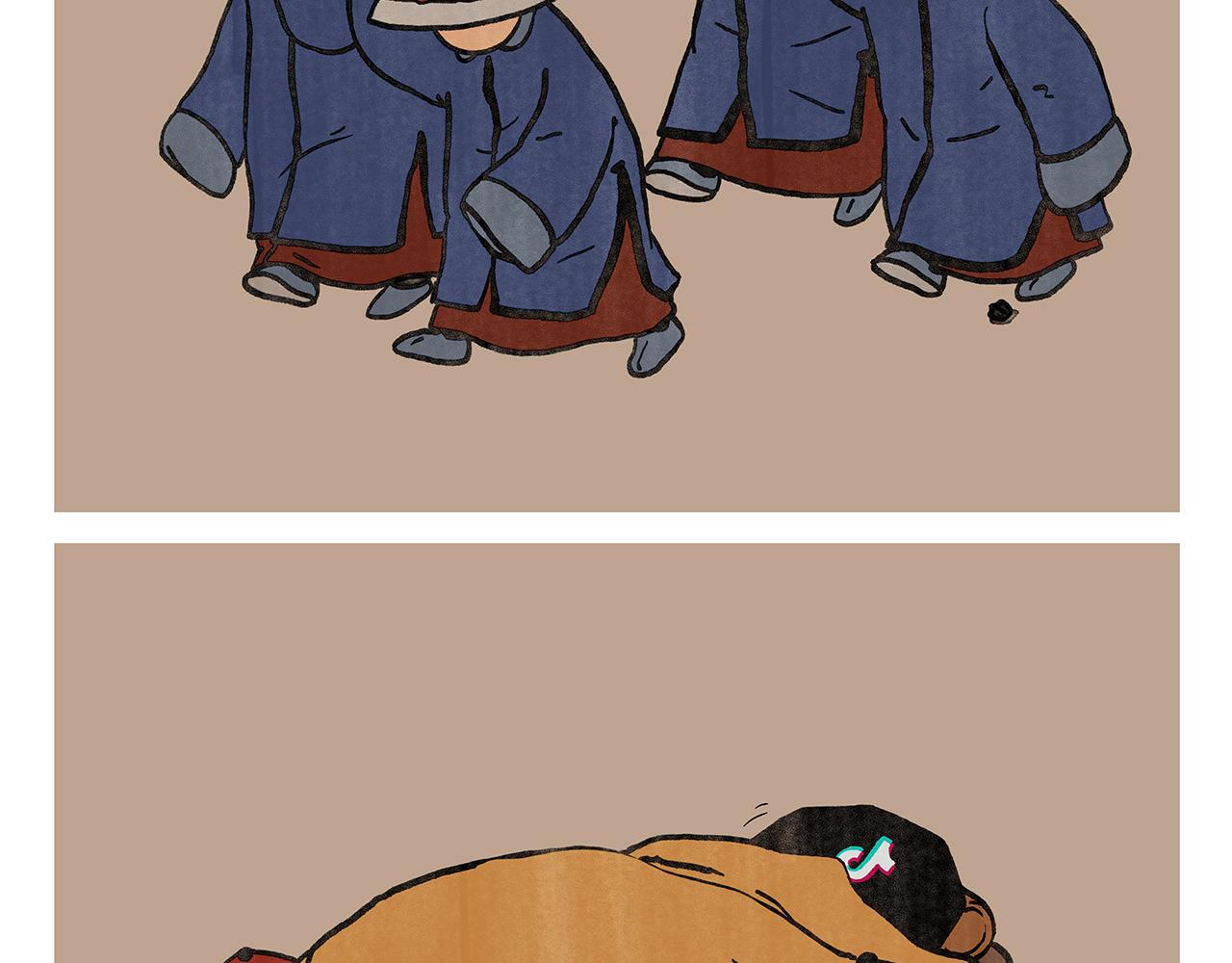 慧心一笑漫画,第352话 悟空禁止吸烟2图
