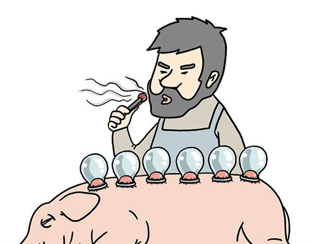 慧心一笑漫画,卖糕的师傅2图