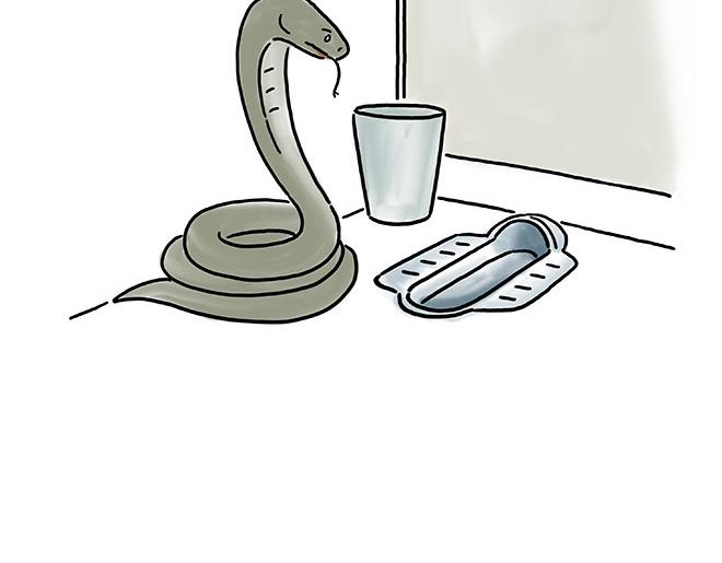 绘心画室漫画,贪吃的蝙蝠1图
