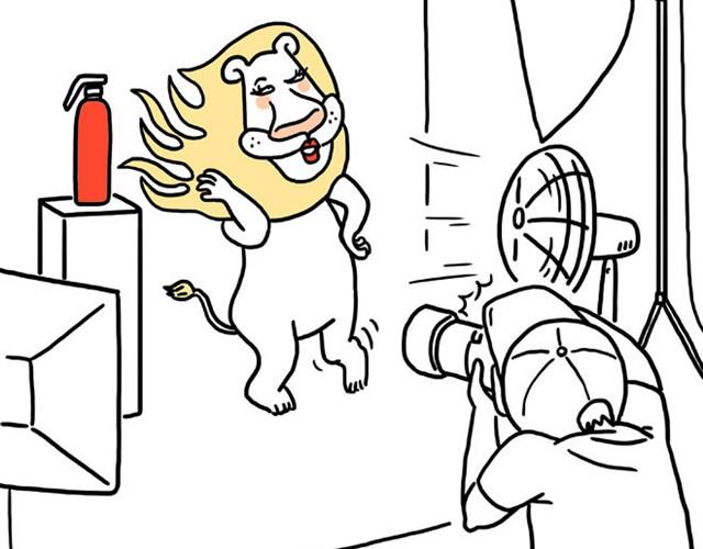 慧心一笑漫画,师傅当模特2图