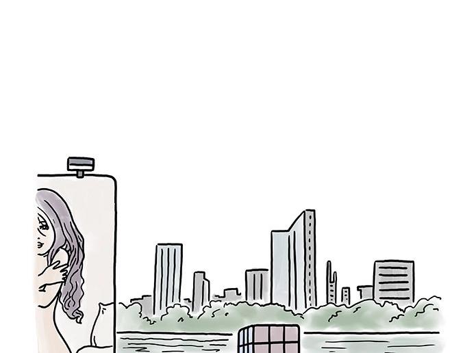 慧心一笑漫画,师傅吃泡面1图