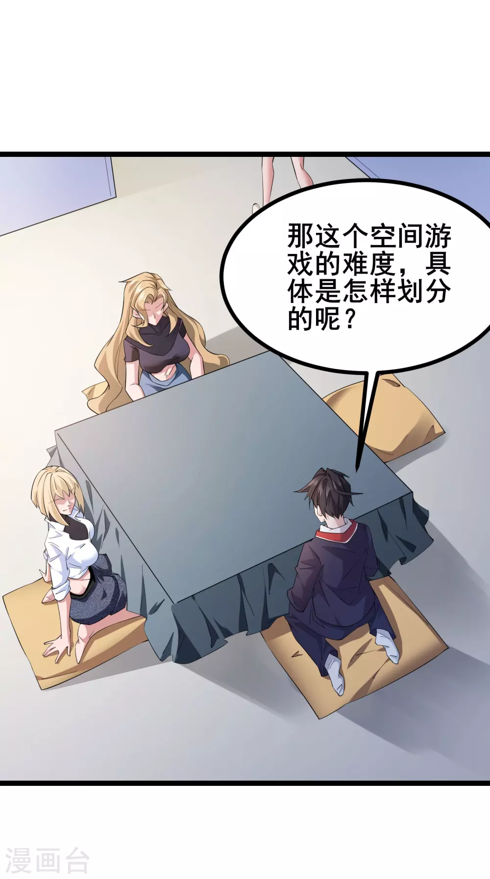 我在全球刷副本漫画,第16话 游戏难度自由选择1图