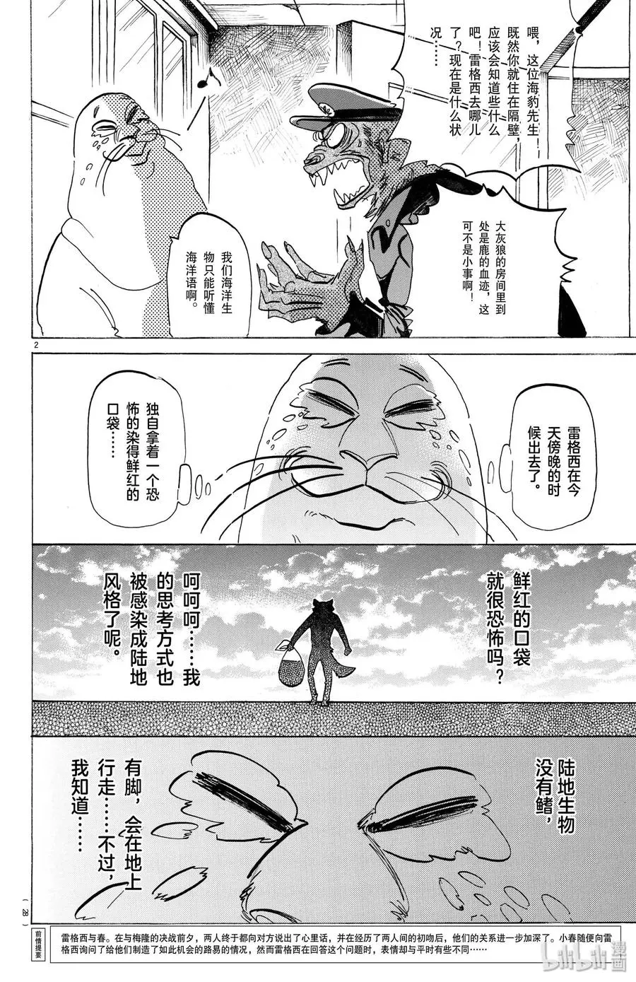 BEASTARS 动物狂想曲漫画,174 血花四溅英雄传2图