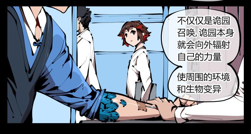 诡园录人物简介漫画,三十八，死枯院2图