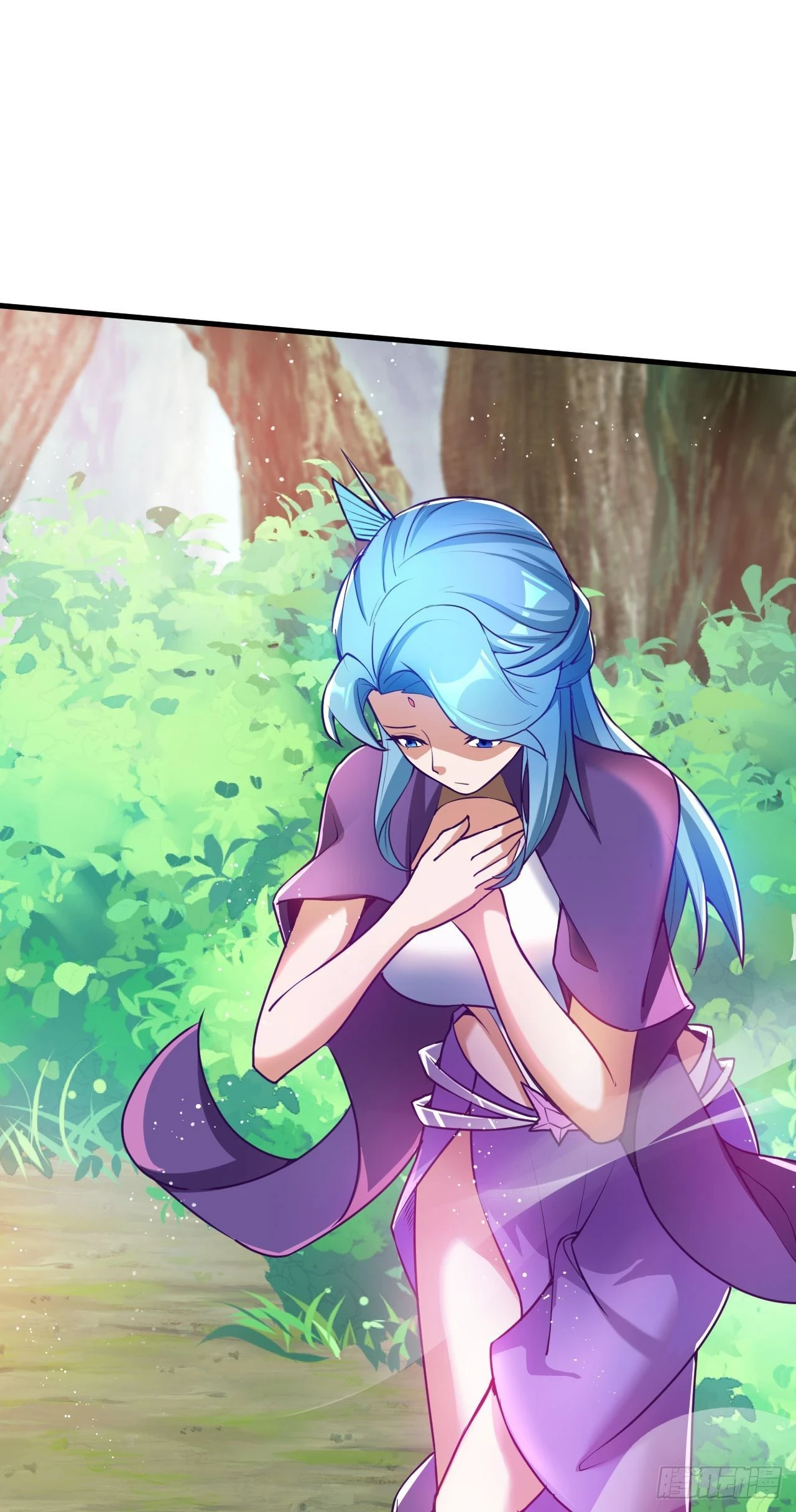 神帝降临：我有亿万属性点漫画,019 圣女是我老婆1图