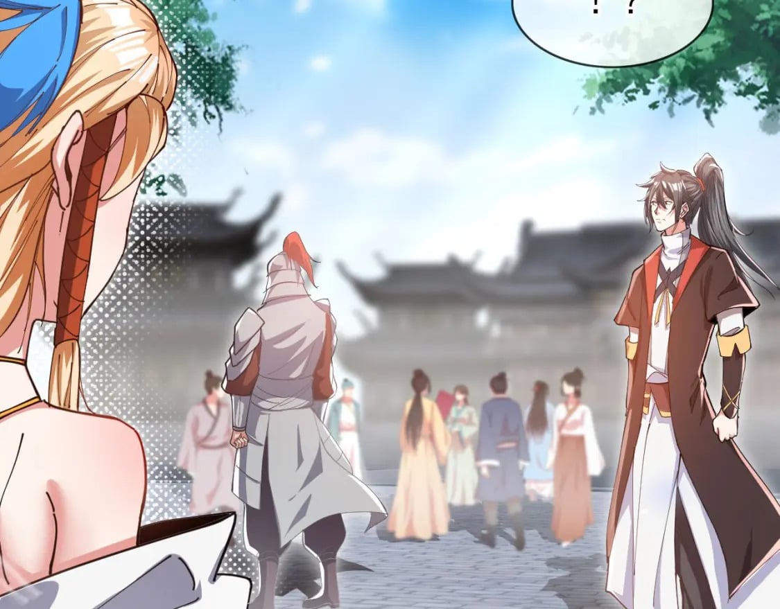神帝降临：我有亿万属性点漫画,034 皇宫鸿门宴2图
