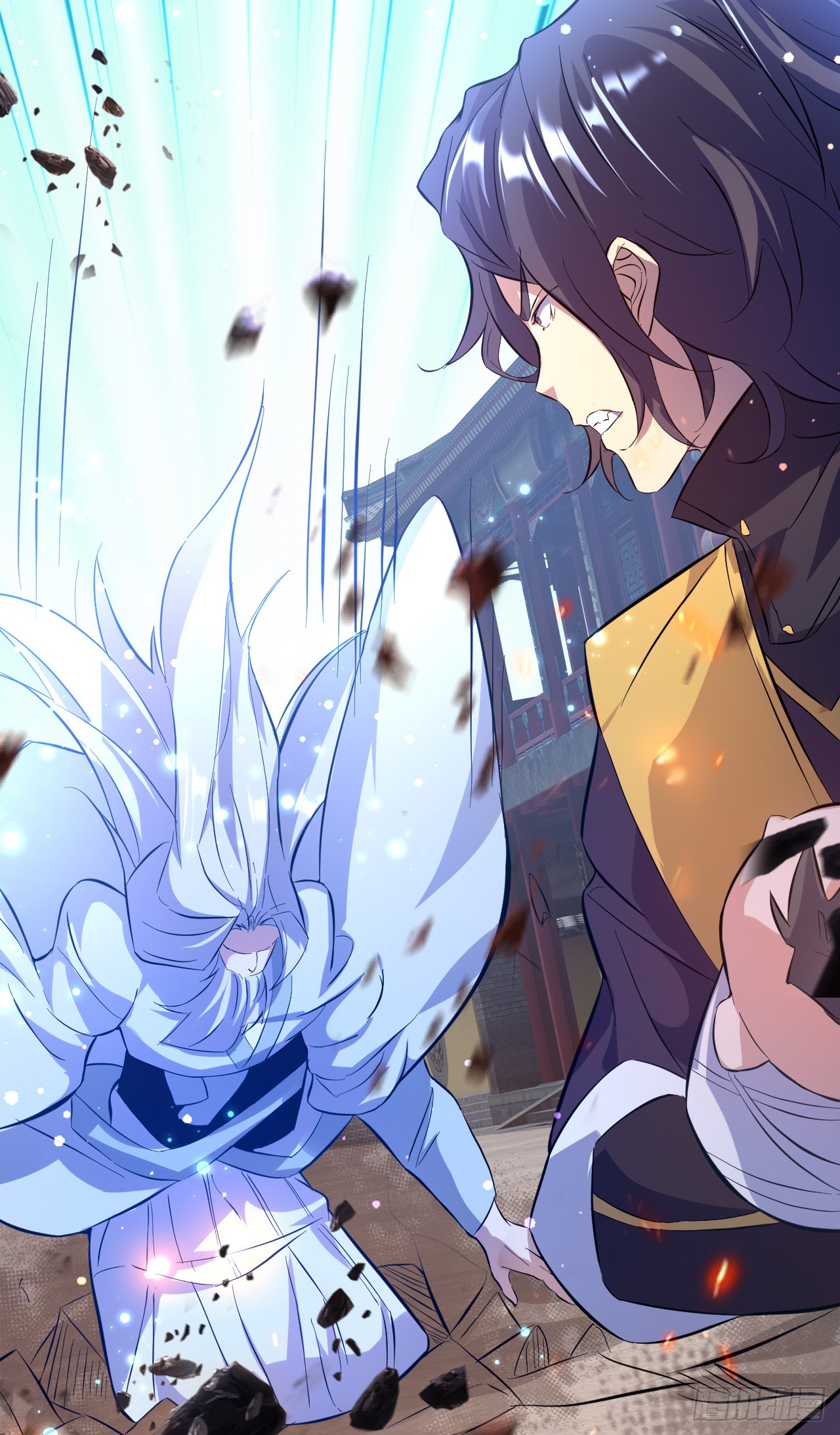 神帝降临：我有亿万属性点漫画,003话【斩杀龙虎宗长老】2图