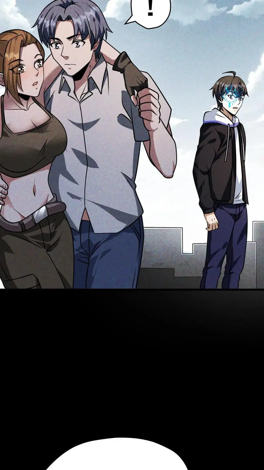 我能看到隐藏提示漫画,第77话 尸潮将至，大战在即！2图