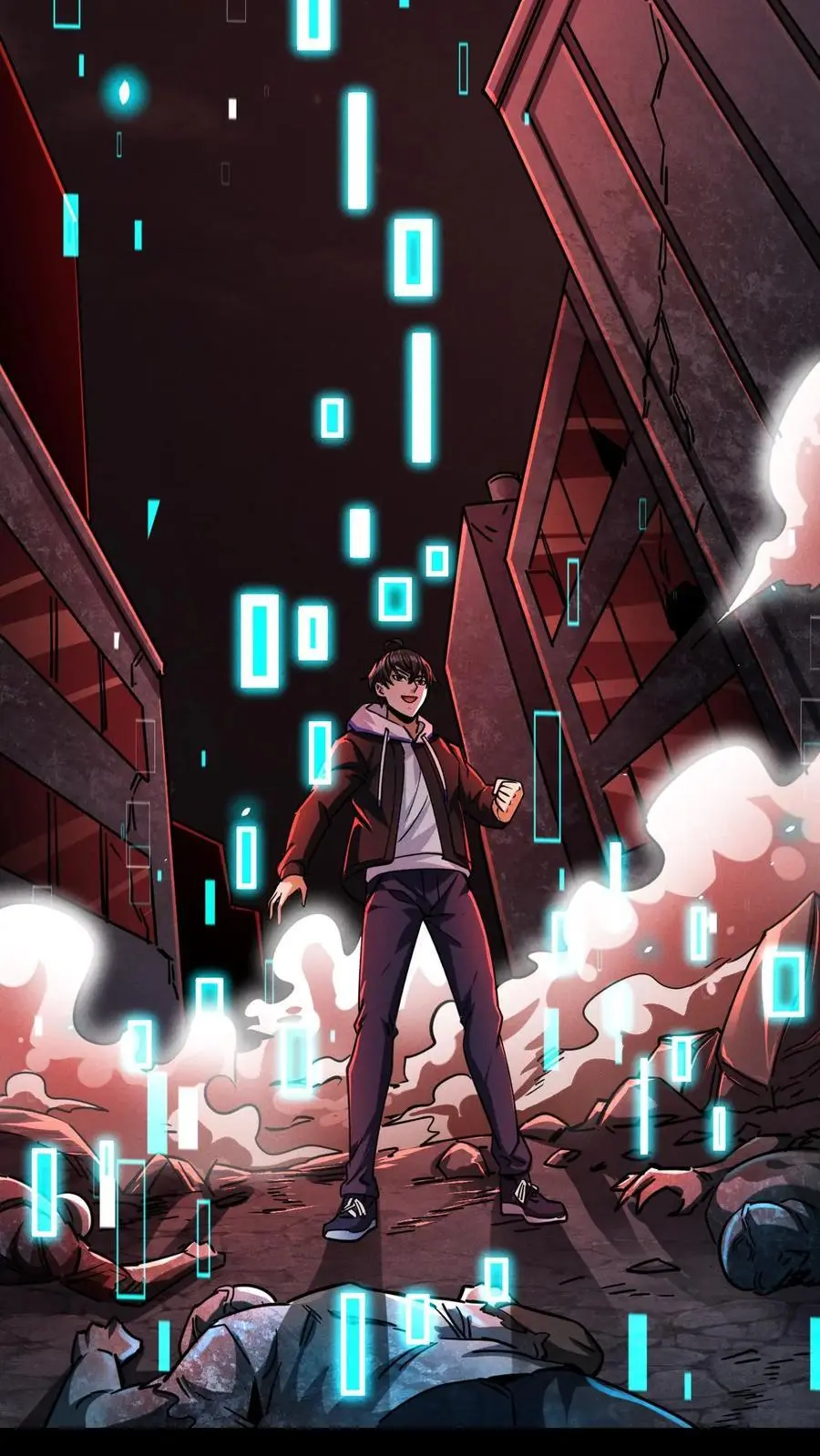 末世求生:我能看到隐藏提示完结全本漫画,第87话 意外的盟军2图
