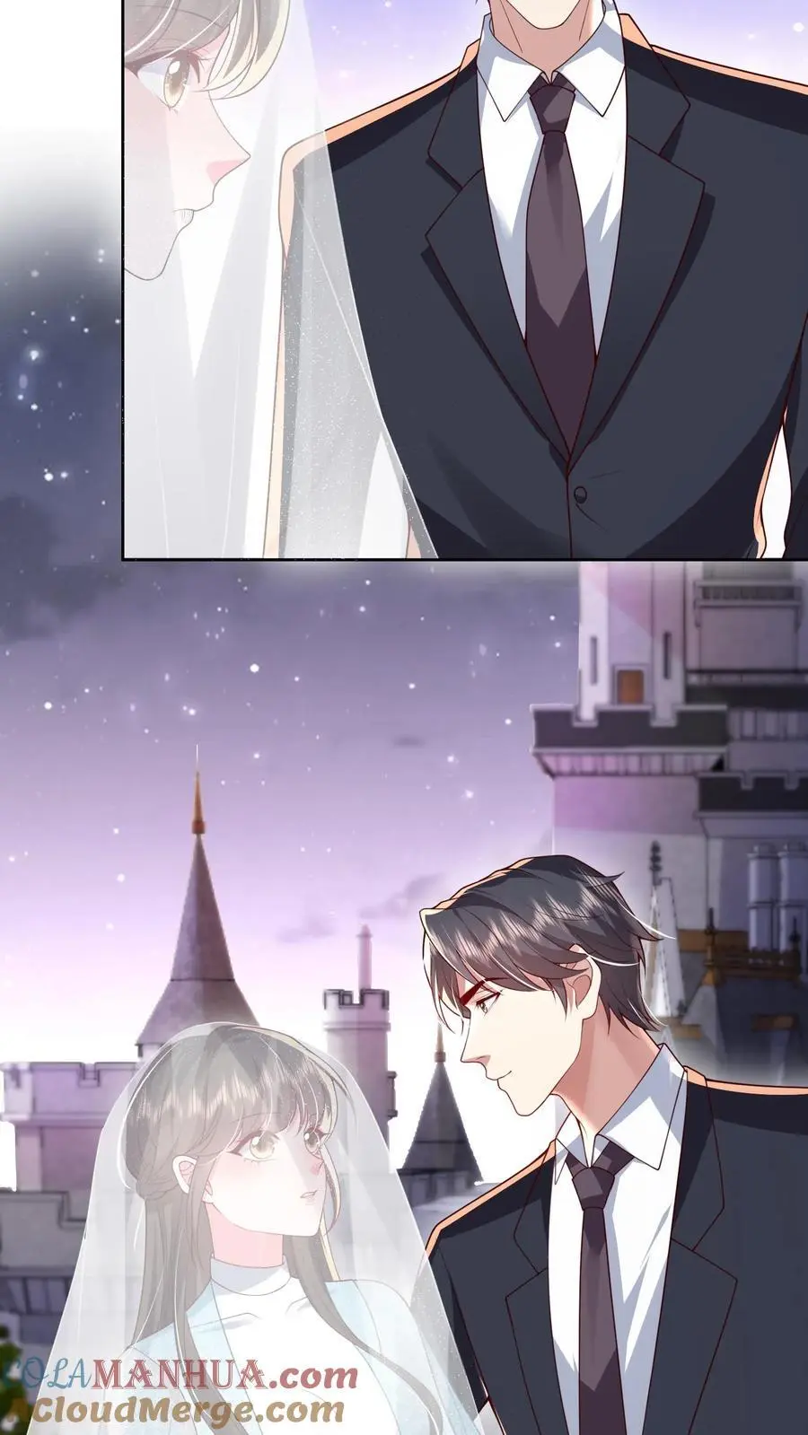 揉碎温柔小说简介漫画,第116话 烟火下的婚礼1图