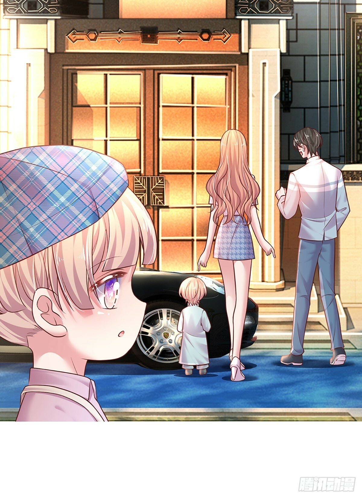戏精妈咪在线Battle漫画,第47话 闭门羹2图