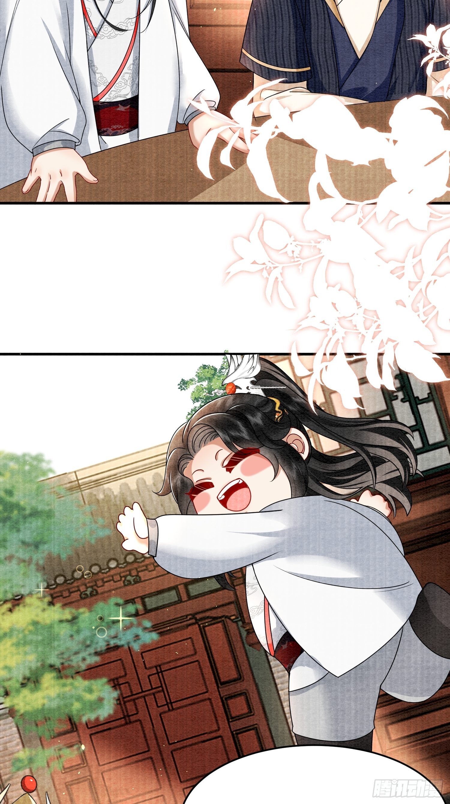 废妻重生黑渲翊乌若小说免费笔趣阁漫画,3.再见父母，阻止借宝2图