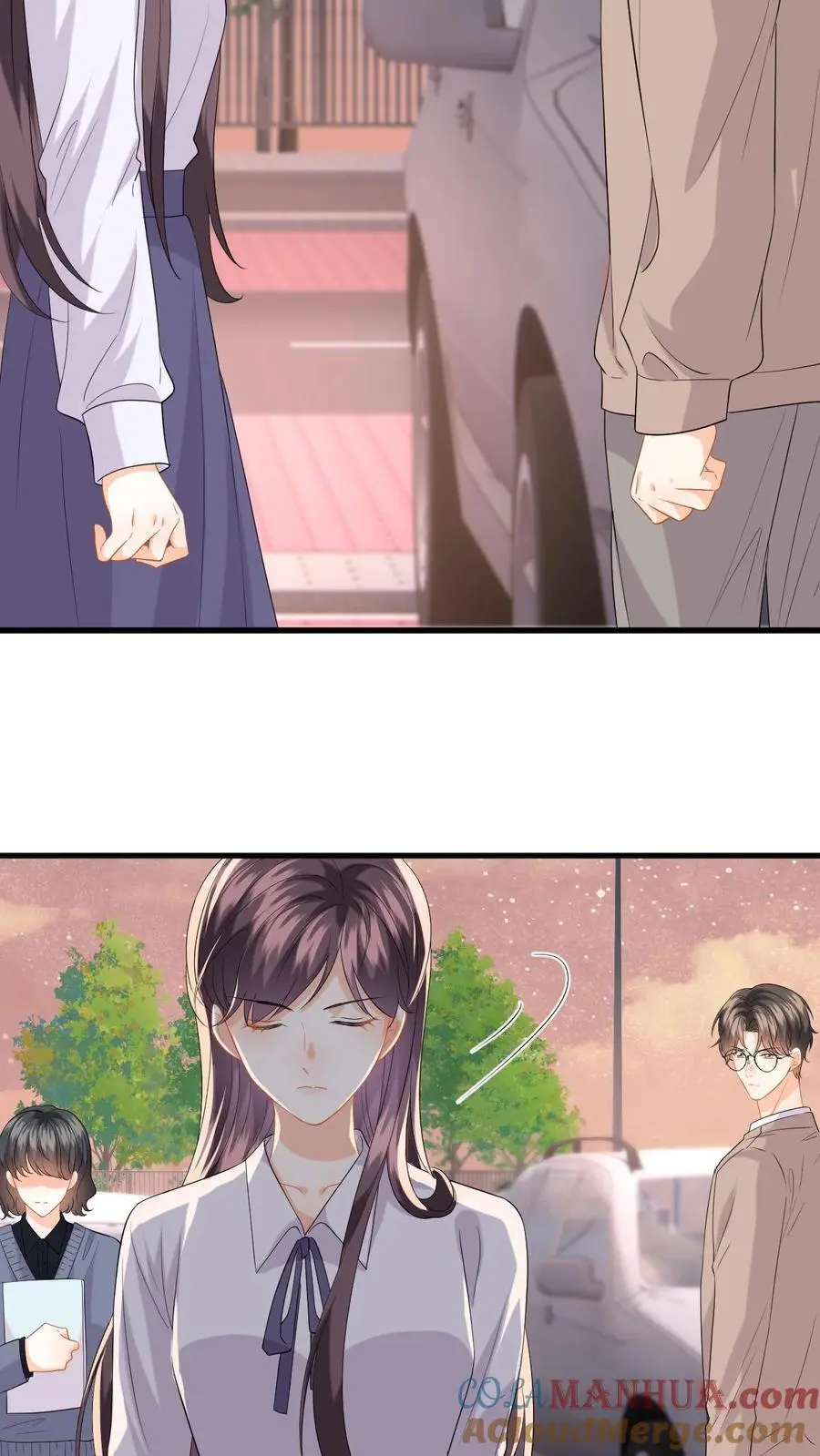 漫画快穿反派太宠太撩人漫画,第158话 推下高台！1图