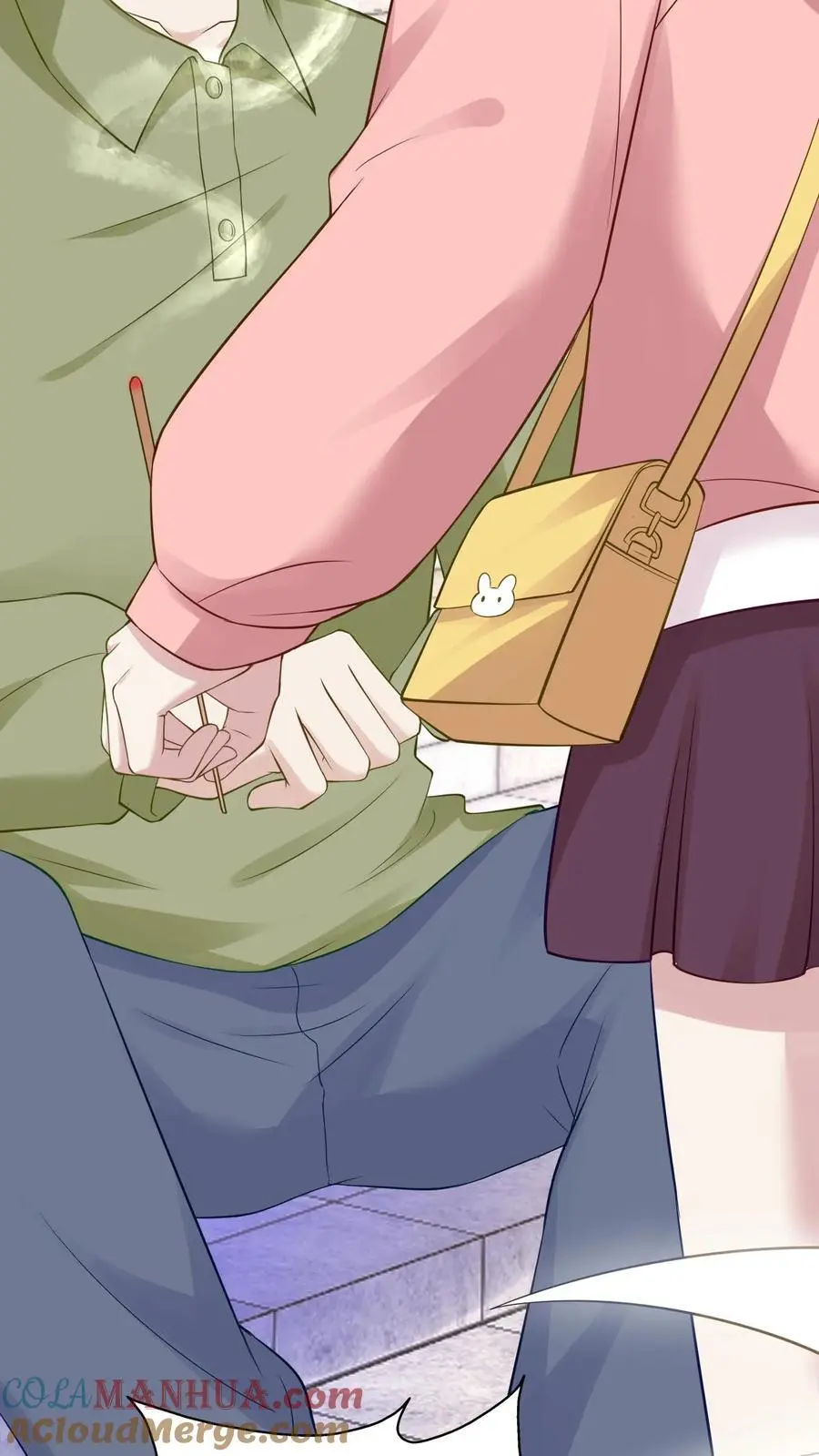 不许动！我们的妹妹说你头上有鬼漫画,第141话 父女相见1图