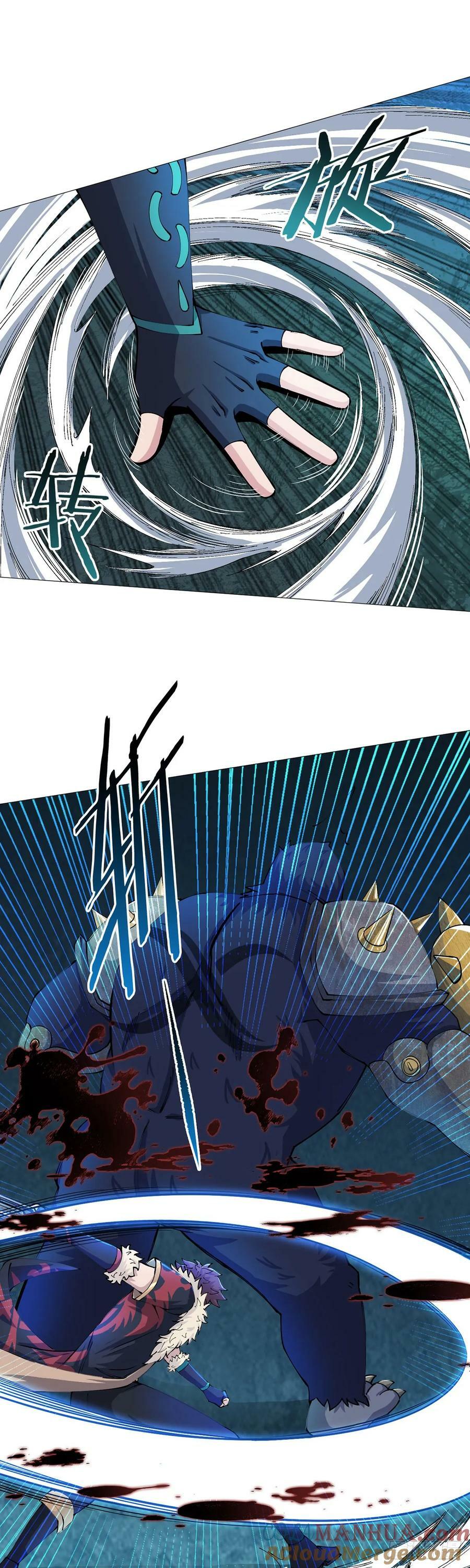无暗英雄漫画,第41话 怪力魔猿1图