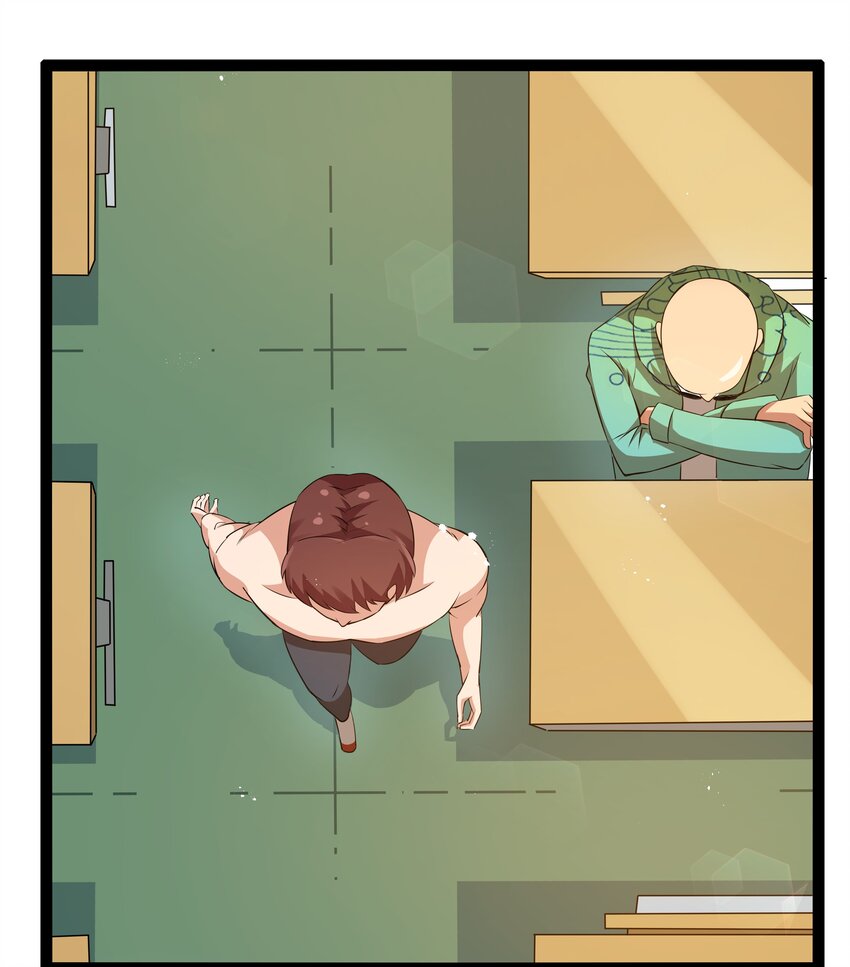 成人冠状缝凹陷咋回事漫画,11 早自习的清算1图