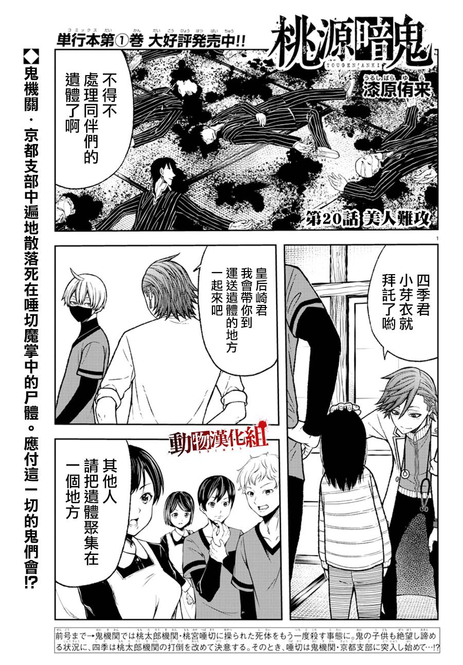 桃源暗鬼漫画,第20话1图