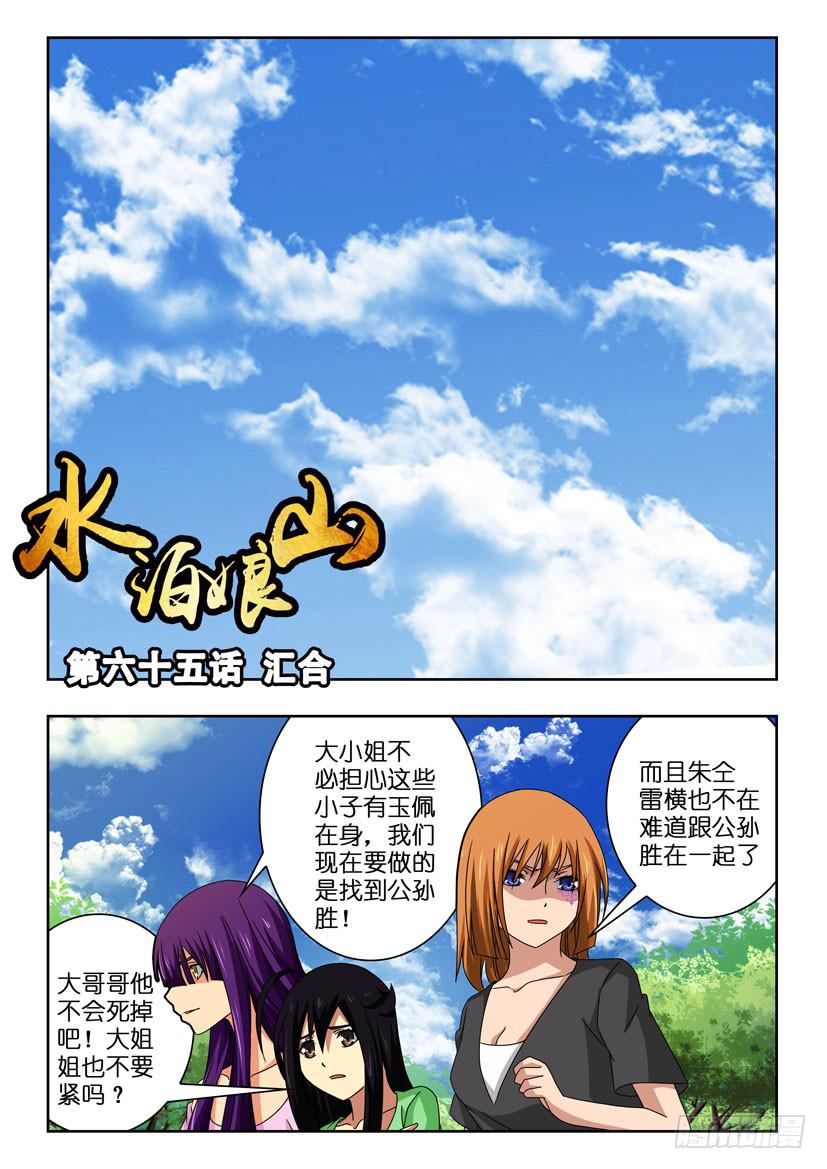 水泊梁山11-20集漫画,第六十五话 汇合1图