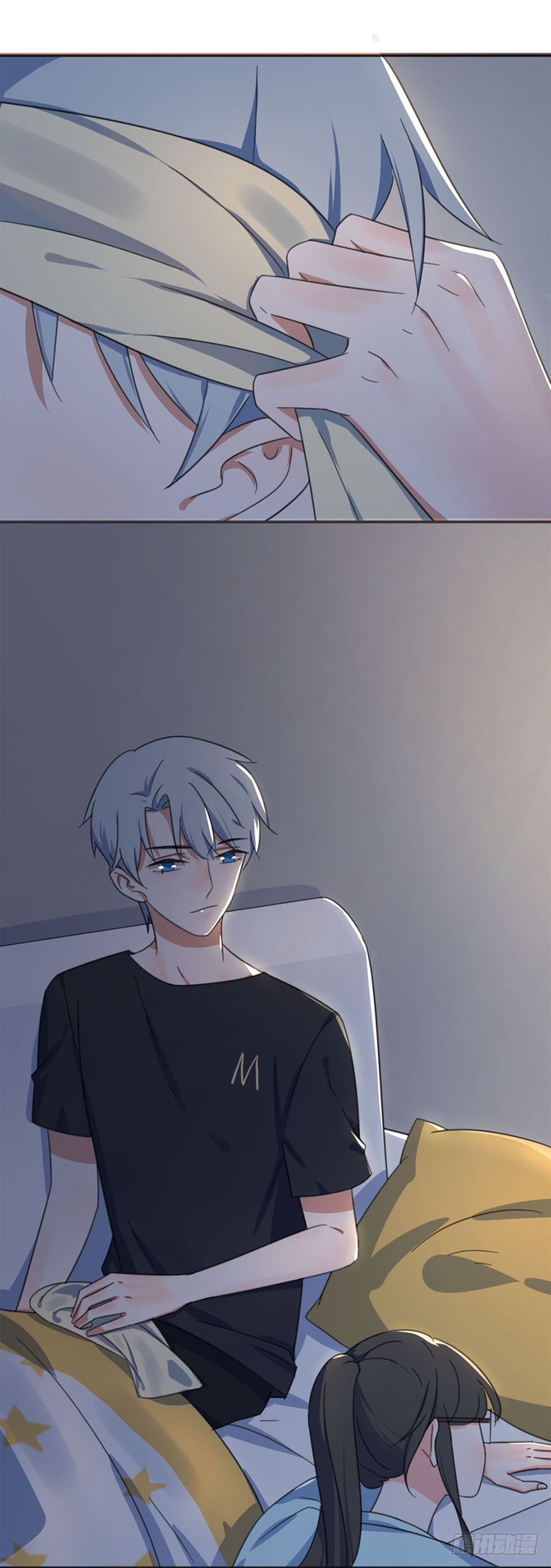 我不存在的男友漫画,晕倒1图