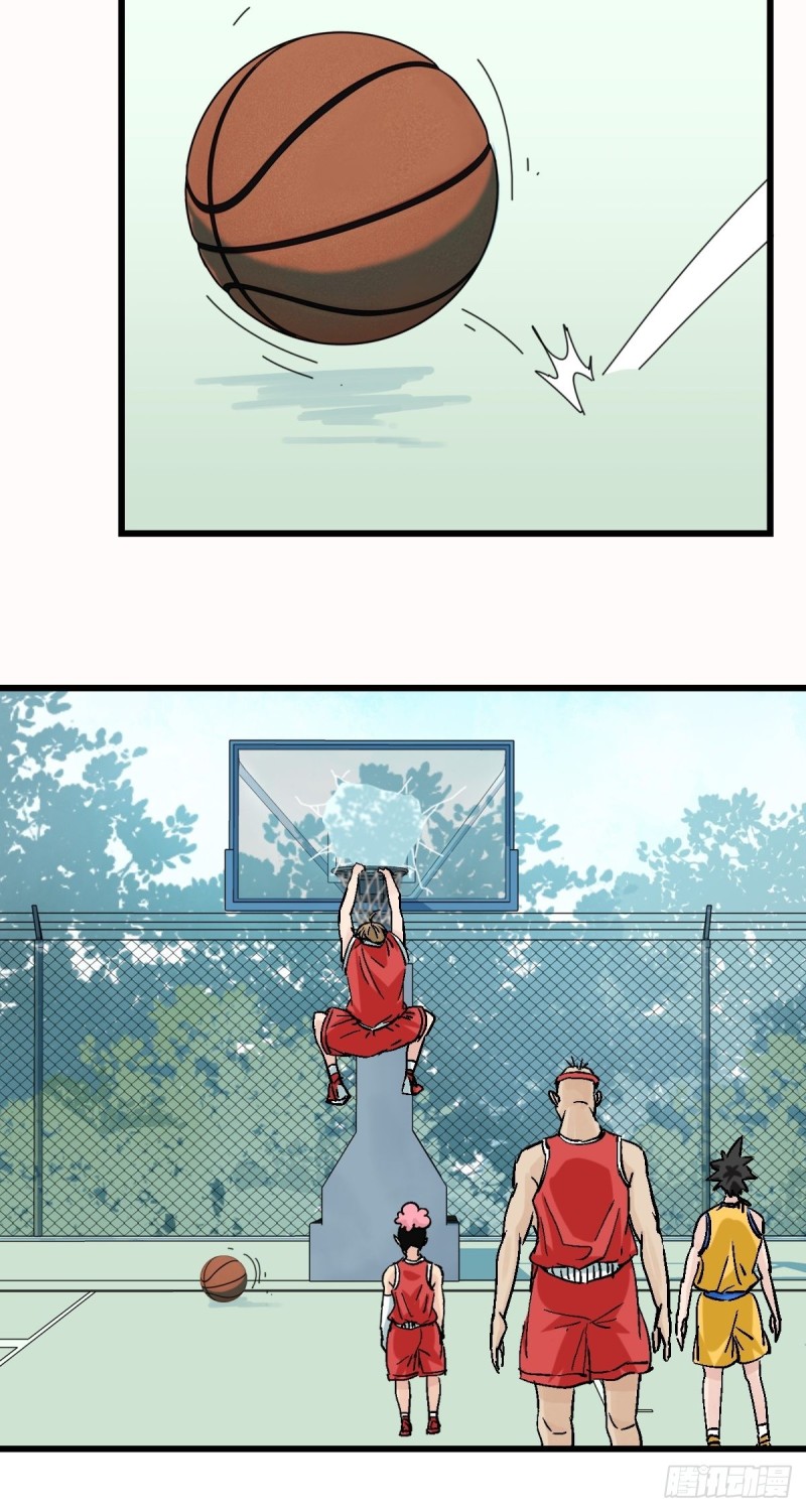 百层挑战合集漫画,七十，打篮球（中下）2图