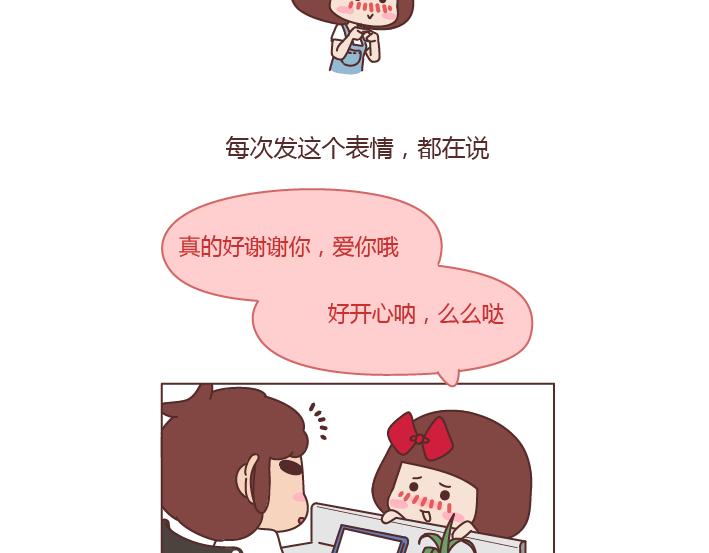 麦拉风2016漫画,第246话 如何从微信表情看穿一个女生的性格1图