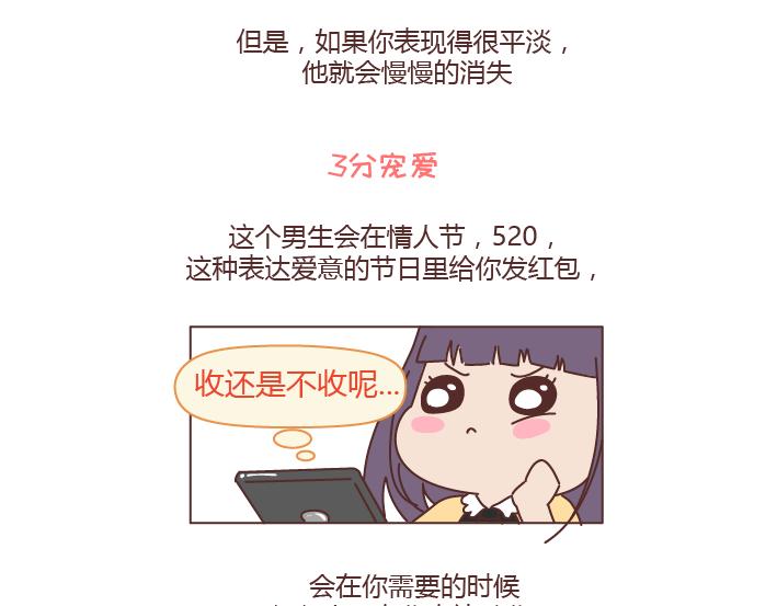 麦拉风2016漫画,第242话 男朋友宠爱程度指南2图