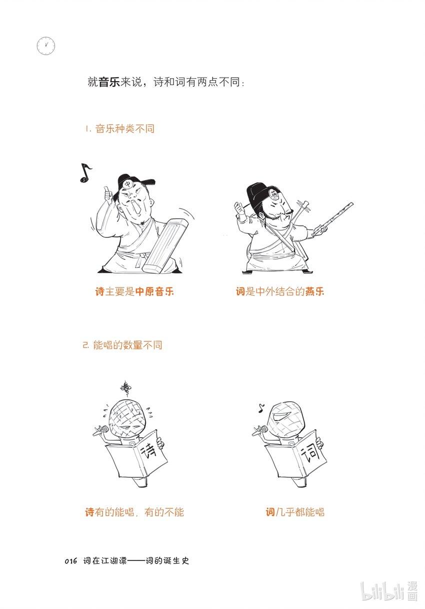 半小时漫画宋词漫画,一 词在江湖漂——词的诞生史2图
