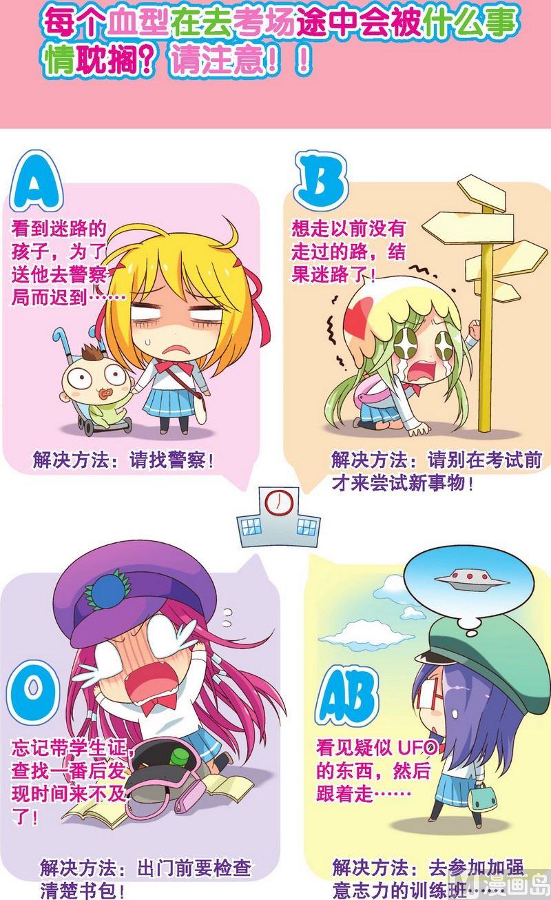 血型萌激团漫画,校园篇2图