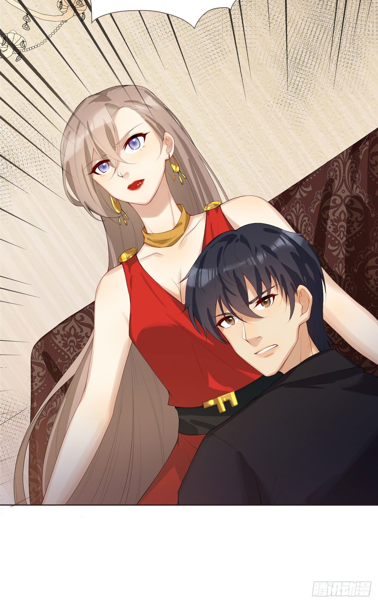 系统逼我做女主漫画,第1话 反穿越联盟2图