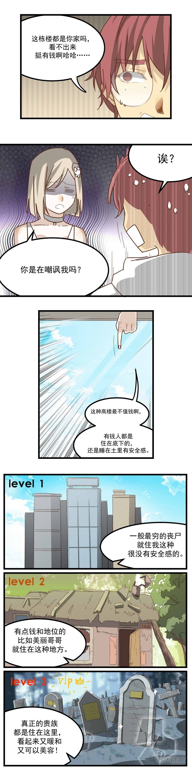 丧尸界生存手册漫画,第3话 贫民窟2图