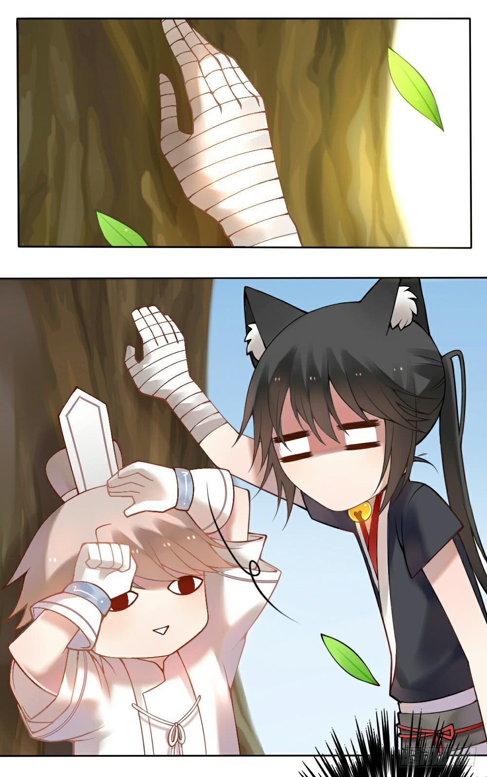 神兽的饲养方式漫画,黑猫白猫2图