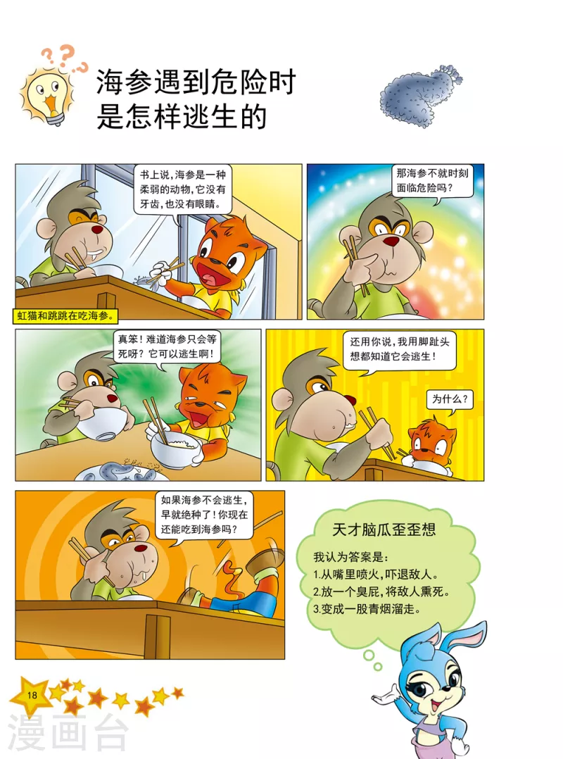 虹猫蓝兔一共有多少个系列漫画,第3话1图