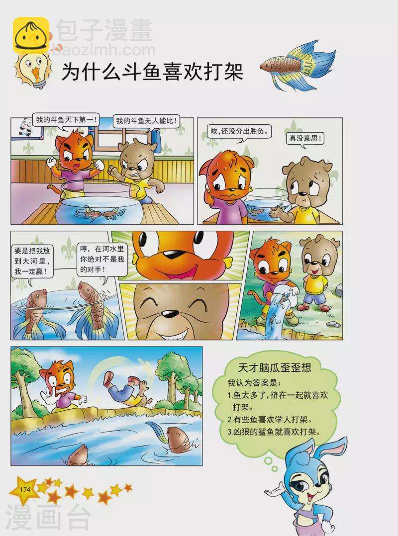 虹猫蓝兔十万个为什么之健康卷漫画,最终话1图