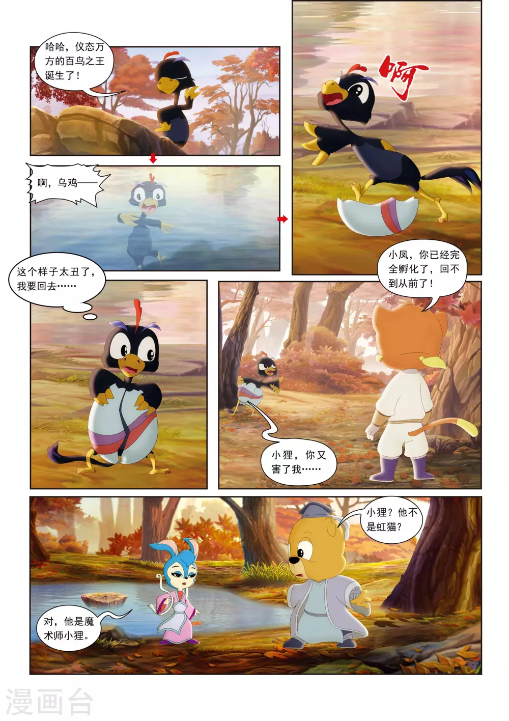 虹猫蓝兔火凤凰 动漫漫画,第31话1图