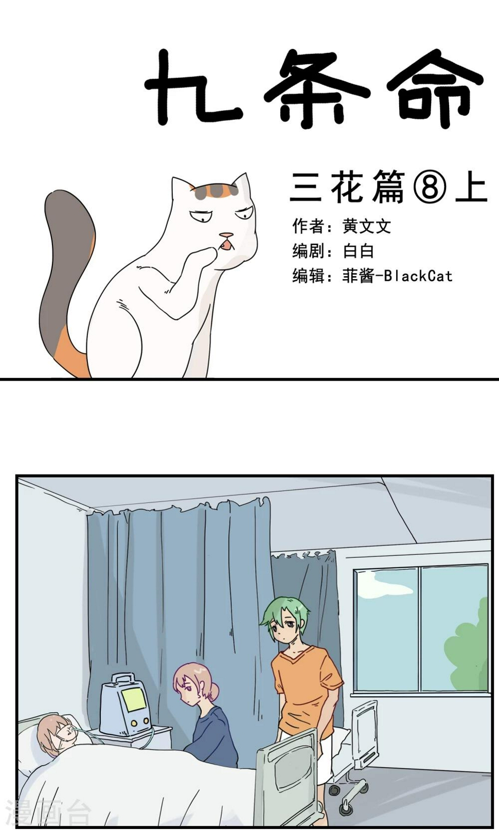 九条命的猫漫画,第8话 三花篇(8)1图