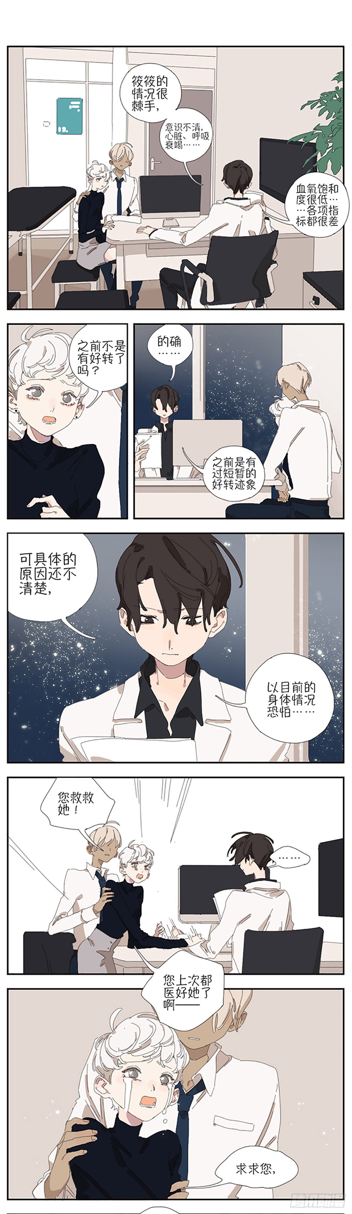 一个关于糖果的故事漫画完整版漫画,第七话：白筱筱1图