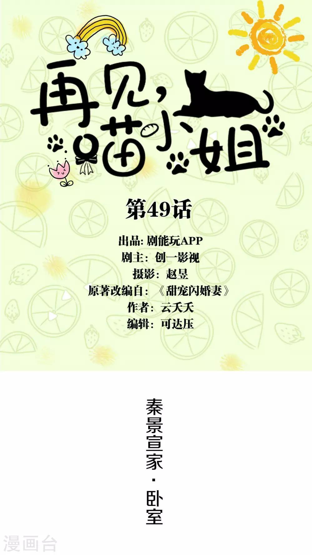 再见喵小姐这首歌表达了什么意思漫画,第49话1图