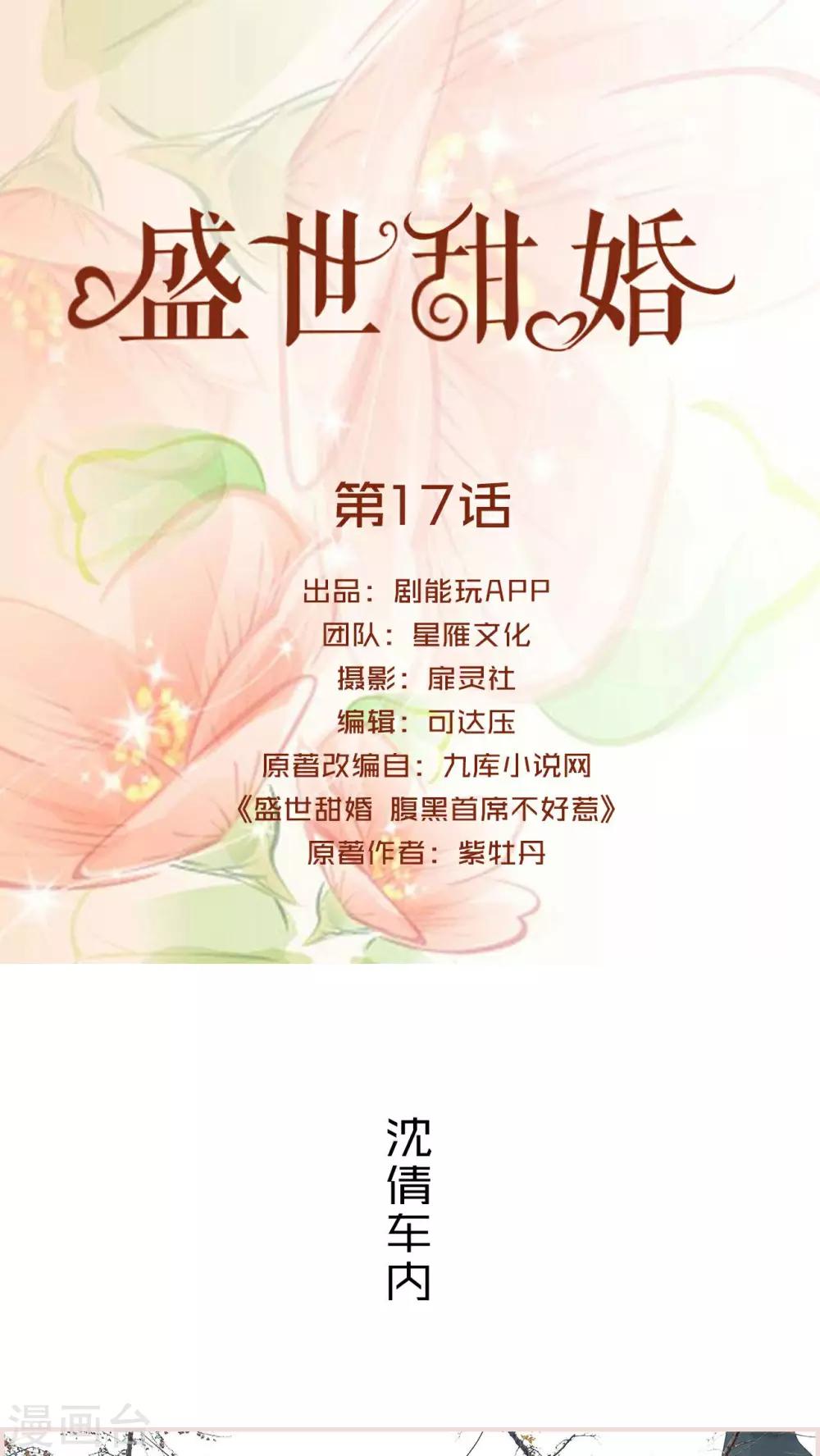 盛世甜婚我的薄爷太甜了全文阅读漫画,第17话1图