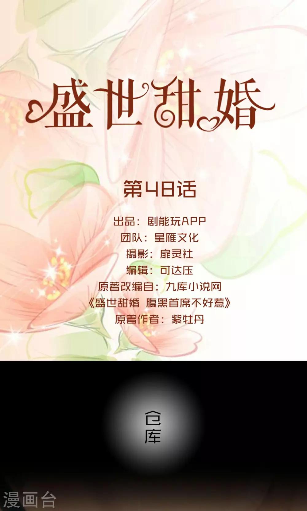 盛世甜婚:九爷豪宠小宝贝漫画,第48话1图