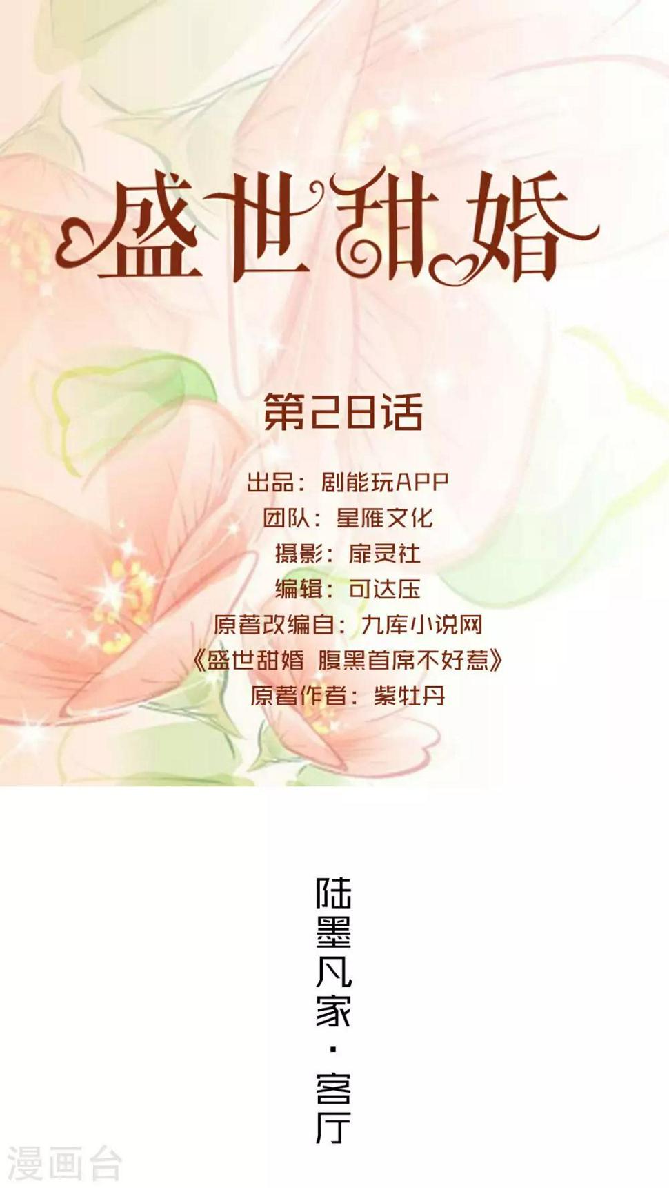 盛世甜婚总裁的重生妻作者漫画,第28话1图