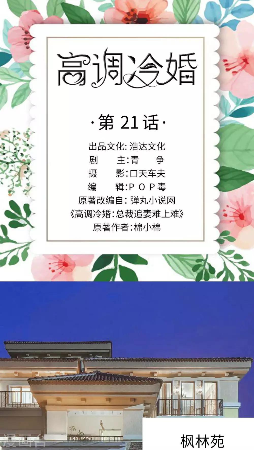 高调冷婚总裁追妻很艰难txt漫画,第21话1图