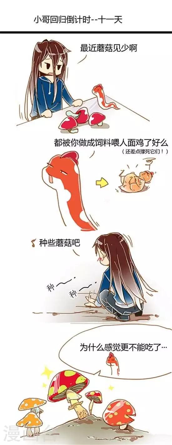 张小邪自述原文漫画,第23话 小哥回归倒计时&amp;#45;&amp;#45;-11天1图