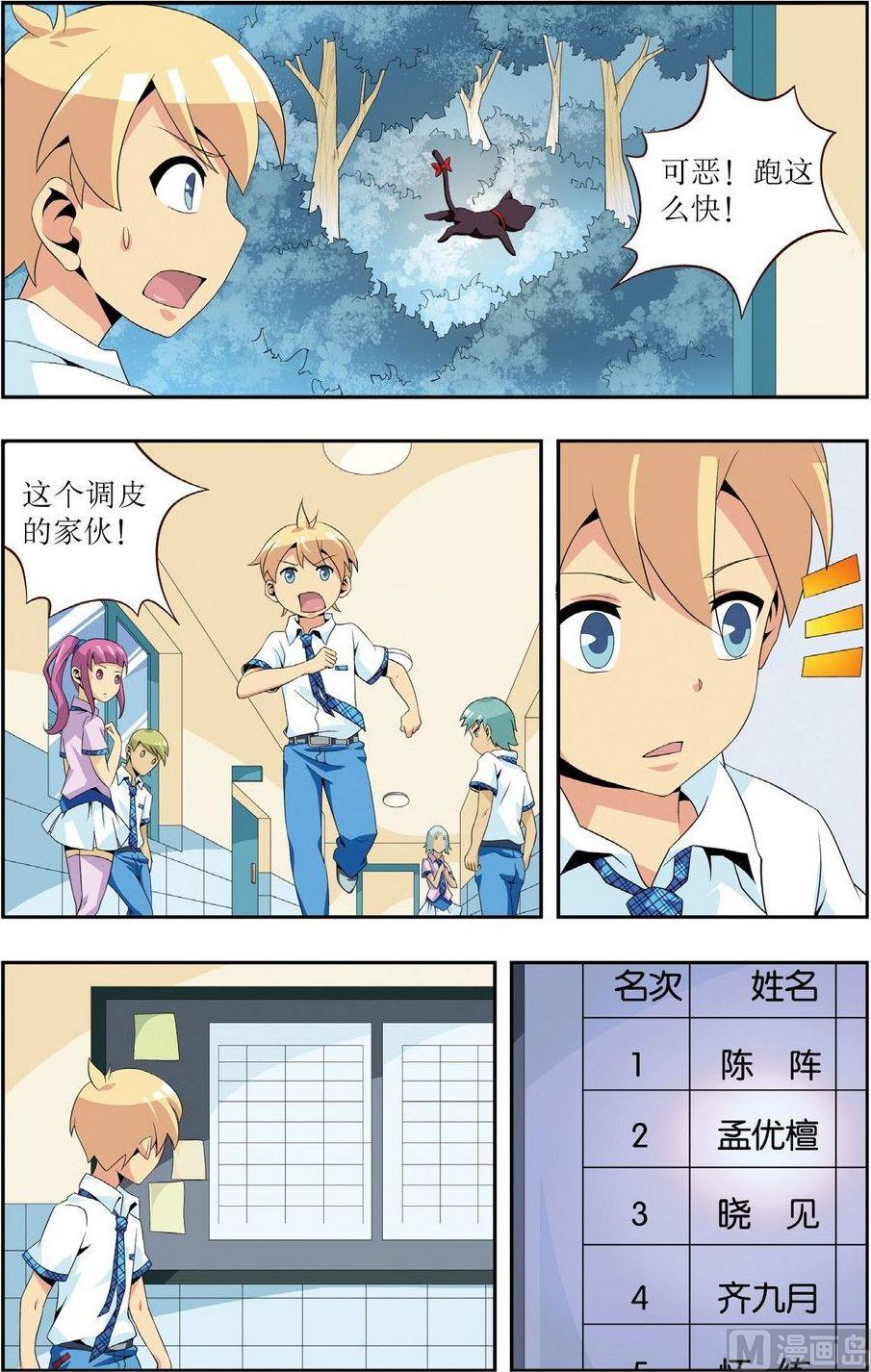 神秘猫咪头像漫画,第4话1图