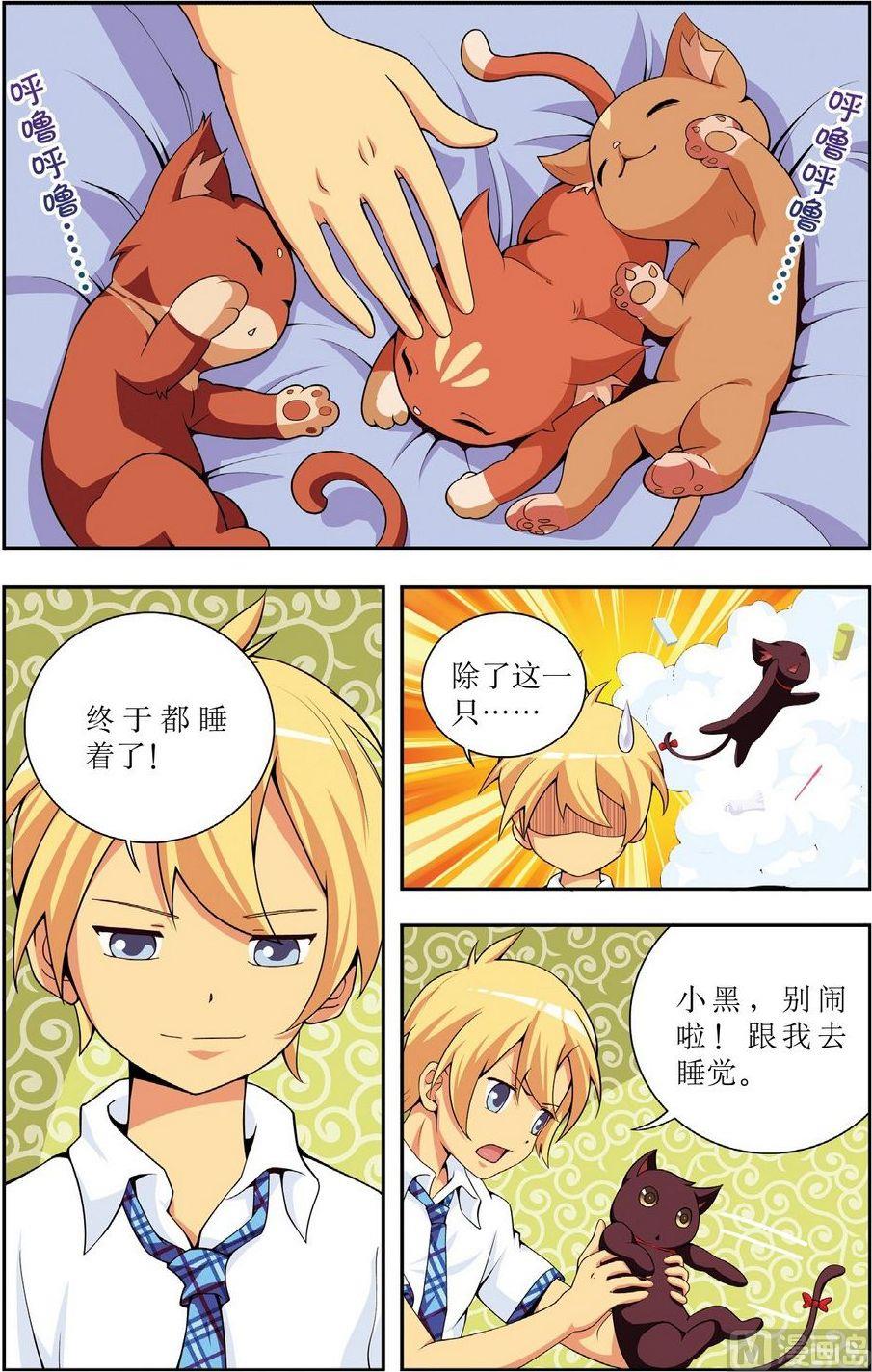 神秘黑猫皮肤图片漫画,第1话2图