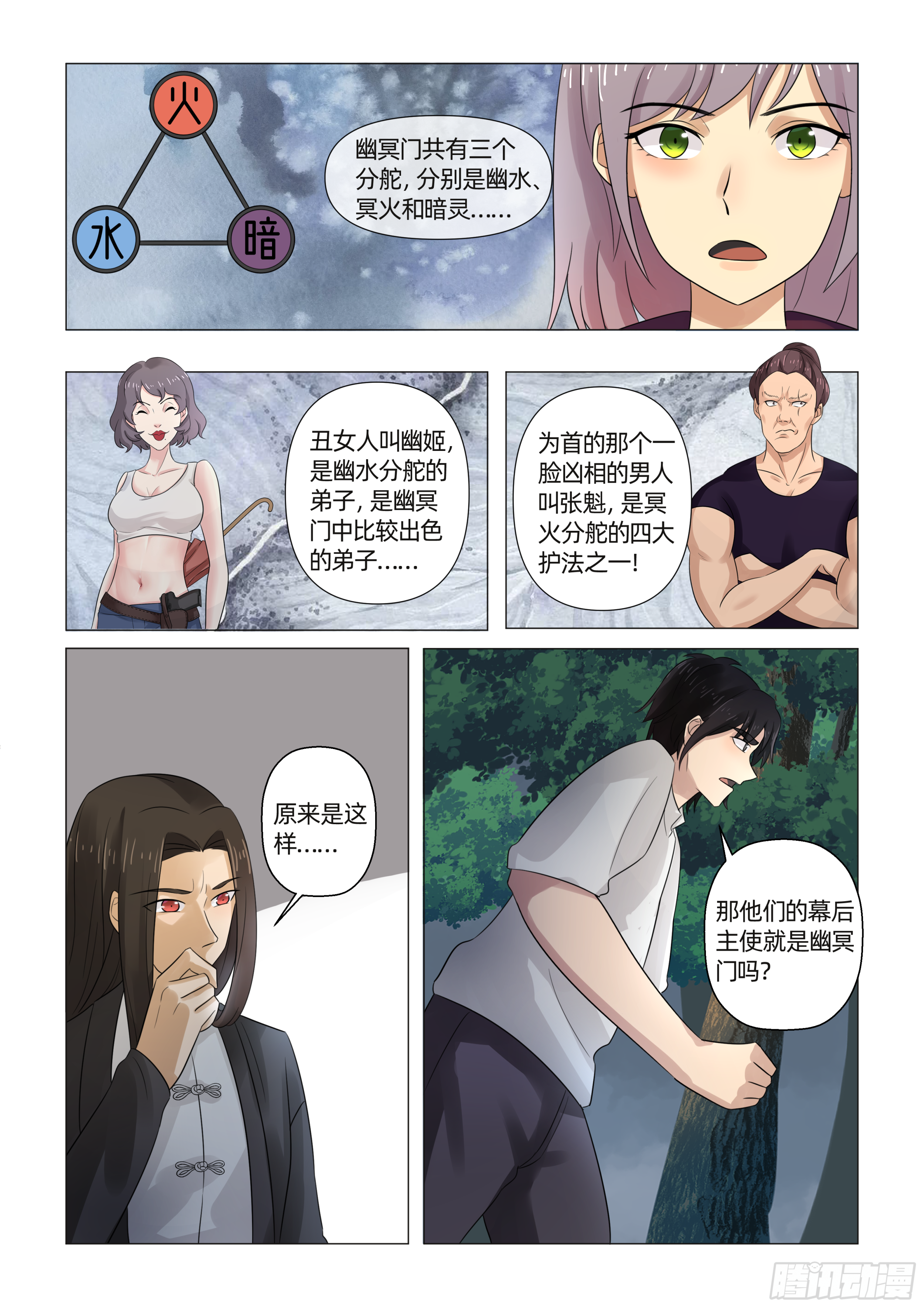 送神兽归笼漫画,第六话 初展实力（下）1图