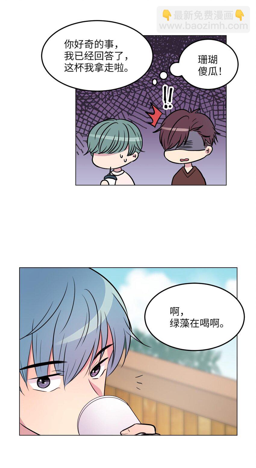田螺男友和田螺姑娘漫画,009 绿藻和仙女的关系2图