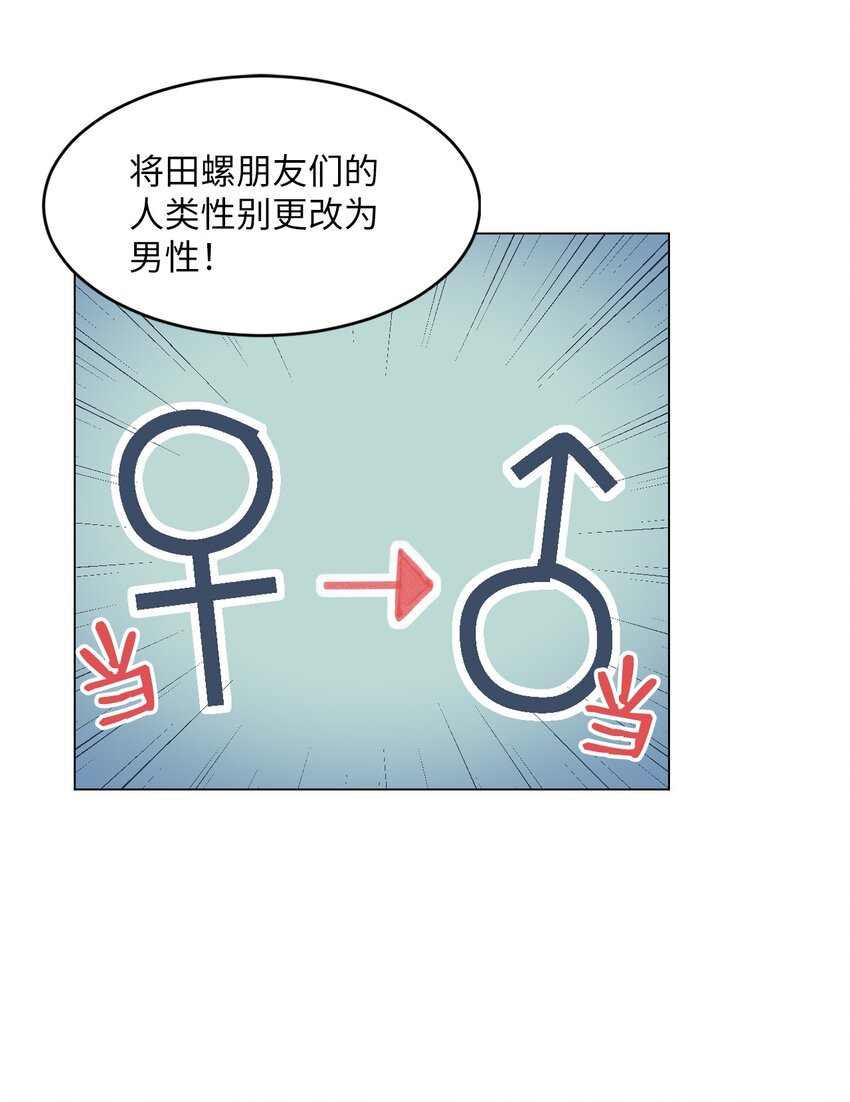田螺男友作者漫画,002 绿藻变成人了！2图