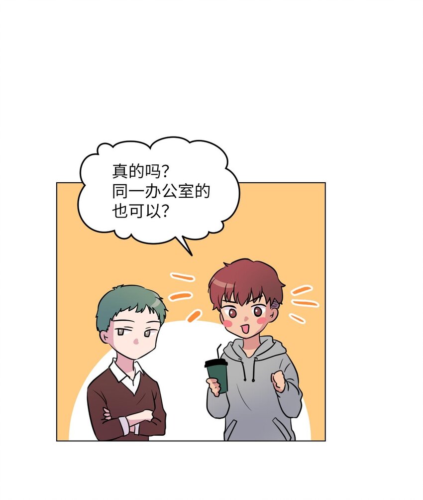 田螺男友和田螺姑娘漫画,004 办公室恋情？2图
